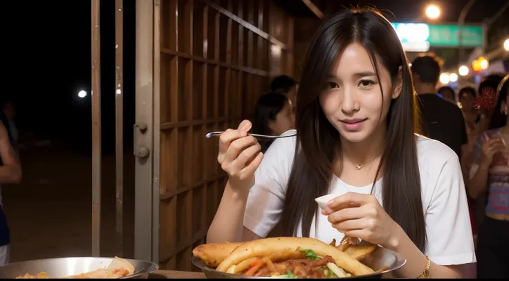 messi visit cambodia and eat street food