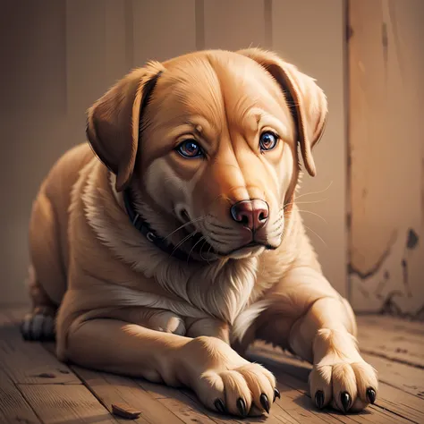 super detailed labrador