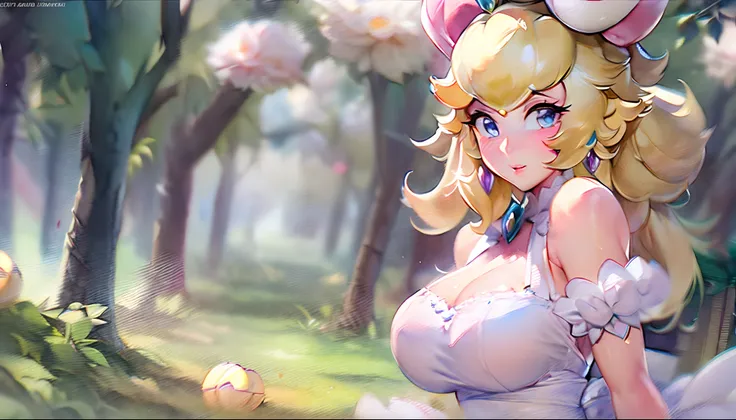 (princess peach:1.5),(sexy maid:1.2),(magical forest:1.2),(cutesexyrobutts:1.2),(rossdraw 2.5:1.1),(kda:1.1),(wlop:1.1),(sakimic...