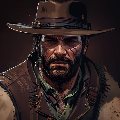 arthur morgan 4k ultrarealistic