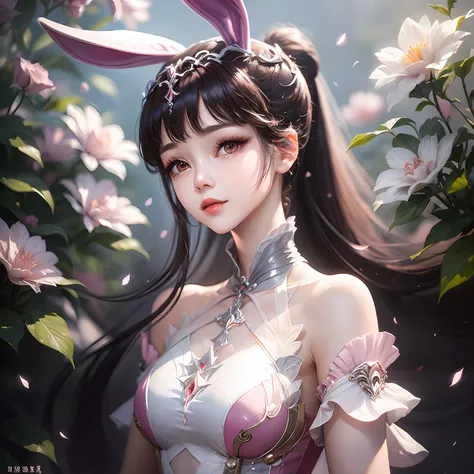 (coefficient 1.2) (fresh and elegant painting style + clear and delicate picture quality), the beautiful girl is petite, brown e...