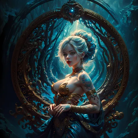 1 CHARACTER, 1 GIRL, dark night, kind person, ROSE, (masterpiece, top quality, best quality, official art, beautiful and aesthetic:1.2), , extreme detailed,(fractal art:1.3),colorful ,highest detailed,(A sexy woman in dress, A beautiful babe ,sex slave, er...