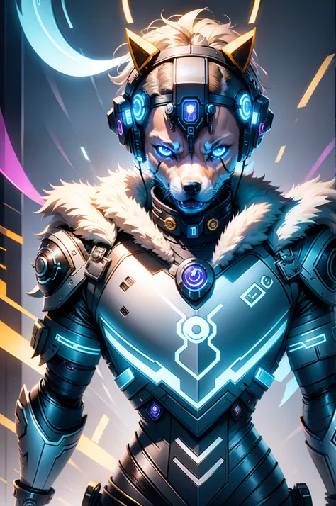 Cyber noble dog