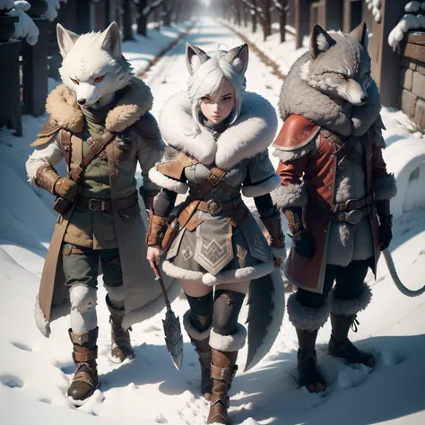 (Best Quality), (Masterpiece), ((Single 1.5)), (Super Detailed), (Furry), Full Body Furry, Furry, (Male Arctic Fox: 1.5), (Grey Skin: 1.3), (Gray Fur: 1.3), (Fluffy Tail: 1.2), Character Focus, (Golden Eyes), (Canine Paws), (Gray Ears), Sharp Focus, (Furry...