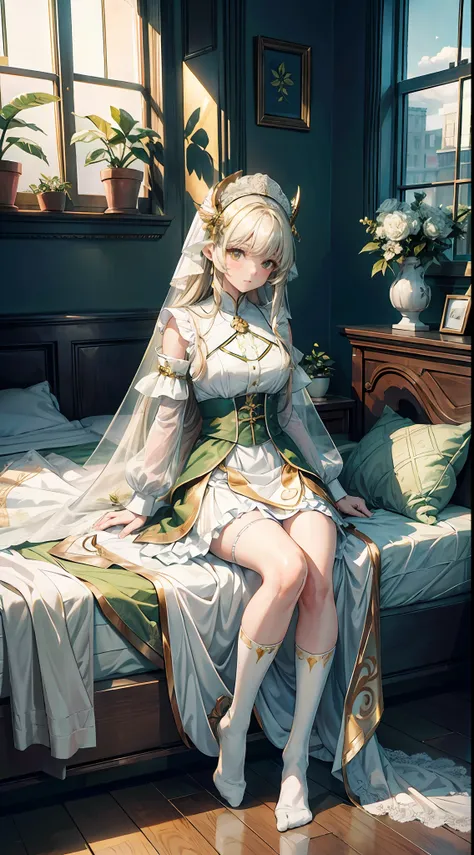 （8K，best qualtiy，tmasterpiece：1.2），（realisticlying，realisticlying：1.2），ultra - detailed，best qualtiy，超高分辨率，profesional lighting，photon maping，physically-based renderingt，the maid outfit，Wallpapers，Ray traching，（janelas：1.8），rays of sunshine：2.0，（There is a...