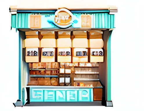 Close-up of the storefront with logo, Jasmine milky white, Ancient milk tea shop, shop, It is modeled after the ancient shop decoration style, 2 5 6 x 2 5 6