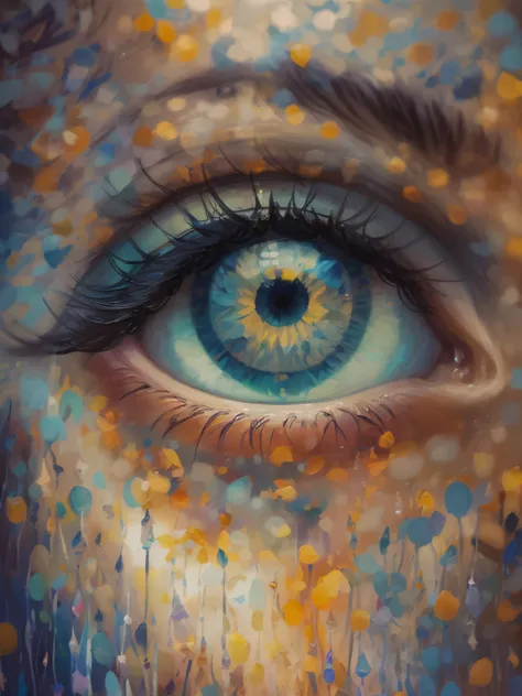 human eyes, a detailed portrayal of vivid human eyes, capturing every intricate detail of the irises, pupils, and surrounding sk...