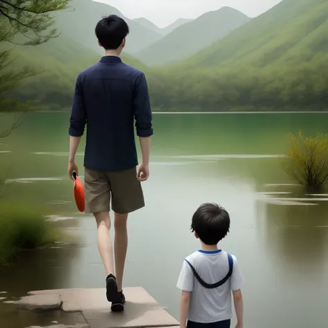 In a high school, there was a small lake called Siyuan Lake, and one night a boy walked behind a girl, and they didnt know each other, and the girl was very good-looking, but the boy was ordinary, and the boy wanted to pluck up the courage to speak