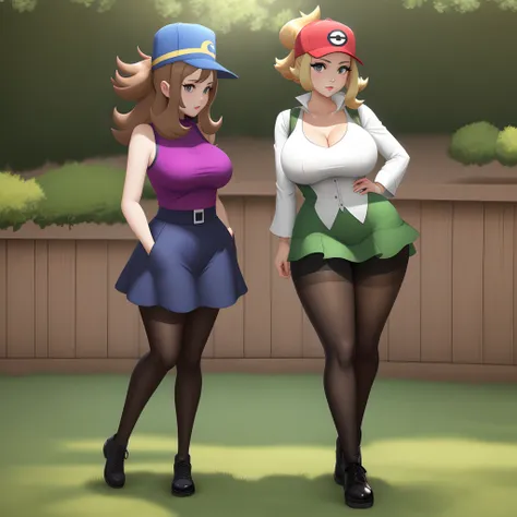 Pokémon big breasts pantyhose