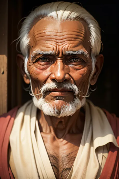 old man in bangla desh