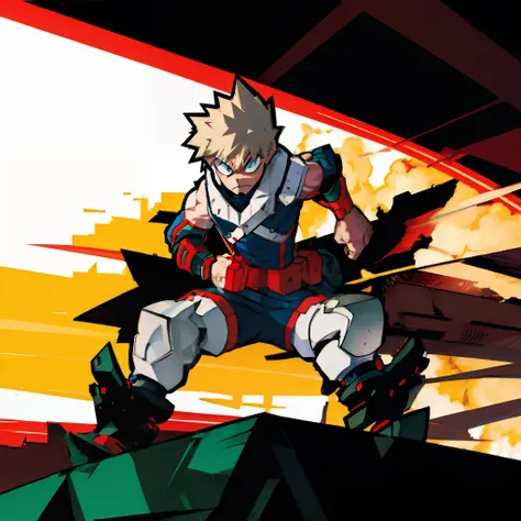 Katsumi Bakugo in battle stance