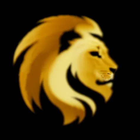 a close up of a lion head on a black background, lion, lion icon, half lion, lion head, aslan the lion, 2 d full body lion, lion mane, third lion head, lionardo davinchi, lions, proud looking, simba, with the mane of a lion, fire lion, proud look, leonid, ...