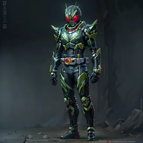 Kamen Rider, armadura preta, roupa cinzenta e preta, Techsuit, agente secreto, Roboto, sozinho