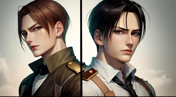 Erwin Smith and Levi Ackerman