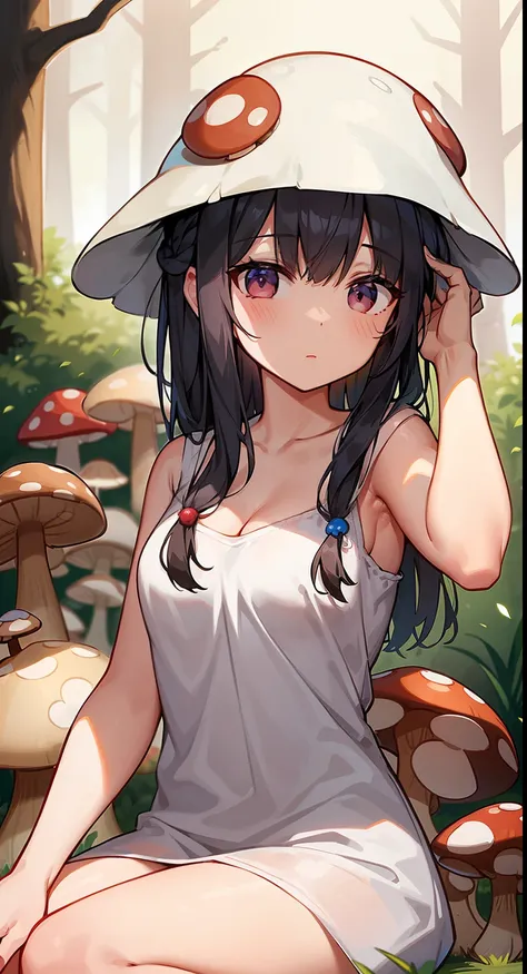 mushroom on head