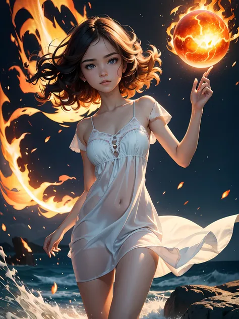 (masterpiece:1.1), (best quality:1.2), (artwork:1.1) of (real adult catgirl in light nightdress, dynamic pose:1), skinny, thin legs, thin hips, crepuscular rays, (scenic, floating short hair, tender, natural skin, upper body, tall), (crisp:1.1), (ultra det...