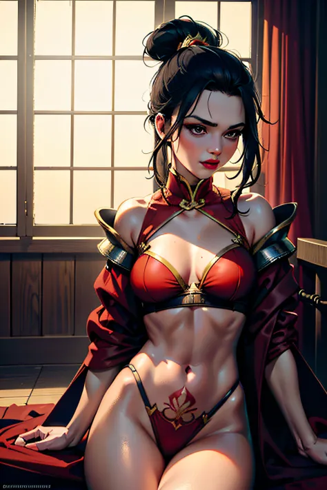 ultra-realistic 8k CG, masterpiece, ((ultra detailed background, fine drawing, intricate details, high detail, better quality fine details, hyper-detailed face)), (photorealistic: 1.4), beautiful lighting, absurdity, RAW photo, film grain, Azula, 1girl, so...