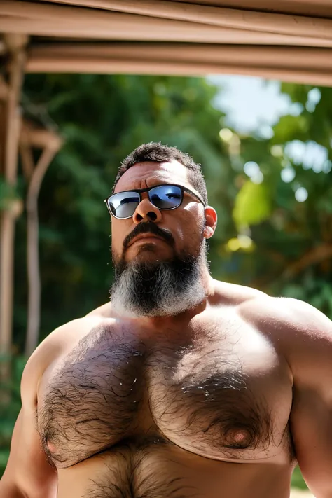 guttonerdvision10, Homem com barba e sem camisa, peito peludo, peito peludo e corpo peludo, peito peludo, masculino, meio tiro de um peito peludo nu, peito fofo, ombros peludos, Corpos peludos, forte e imponente, thick, hairy neck and fluffy chest, strong ...