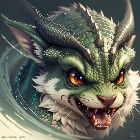 Dragon ,cbzbb, detailed, detailed eye,