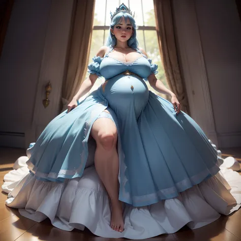 Cinderella , Largest Baby Bump pregnant, Largest boobs, nipple, cum,16 years girl, Big pregnant Belly, Big Pregnant girl, Largest Belly of Pregnant, huge pregnancy belly, Huge 9 months Pregnancy Belly, blue princess costume