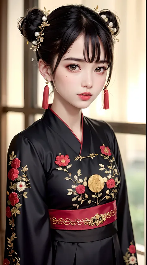 (8K, RAW photo, Photorealistic:1.25) ,( Gloss on lips, eyeslashes, gloss face, Glossy glossy skin, Best quality, 超高分辨率, Depth of field, color difference, Caustics, Broad lighting, naturalshadow, Kpop idol) Watch the audience tranquil goddess-like bliss，hig...