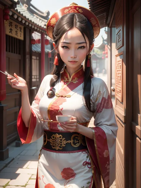 woman, China, ancient, traditional