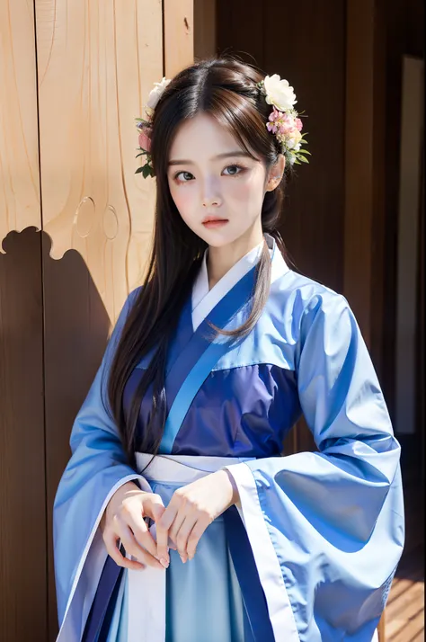 Flower Sea Girl Horse Face Skirt Horse Face Skirt Hanfu Wear a fluent long skirt Wear a gorgeous Hanfu Loose skirt Wear a long skirt Good-looking and beautiful