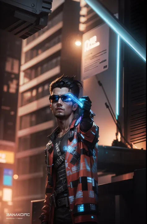 Change background cyberpunk handsome boy, realistic face, 8k, ultra realistic↓