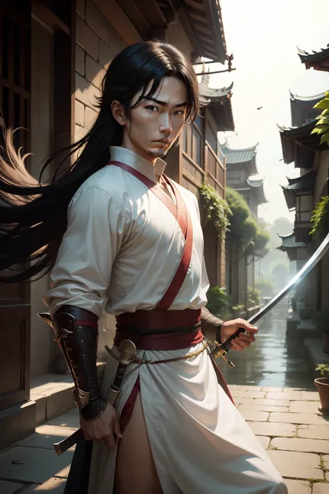 My name is Ah Liang，is a swordsman