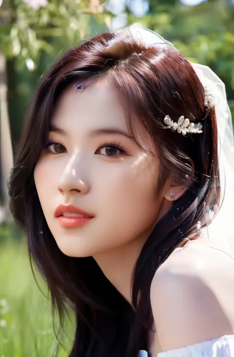 black hair, sana,(close-up photo:1.3),(pov:1.1),korean, woman, complex 3d render ultra detailed, portrait of beautiful woman,, m...