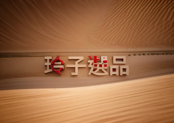 View from above, thin red wooden strips on the sandy ground