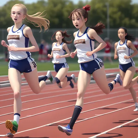 High Definition High Definition High School Girls Track and Field Uniform