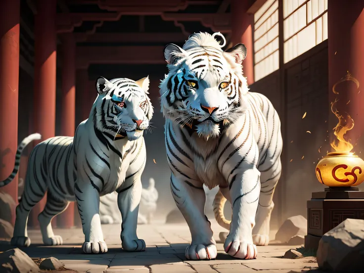 Chinese mythology and stories，Mythological background，the white tiger