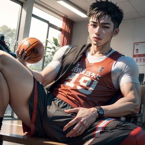 Libido boy，chineseidol，Shandong，18yr old，Graduated from high school，The skin is slightly dark，Wheat-colored skin，The skin is delicate and smooth，Blood vessels erupt，Sunshine Big Boy，Gay men，nakeness，genitalia erection，Loves to play basketball，masturbated，W...