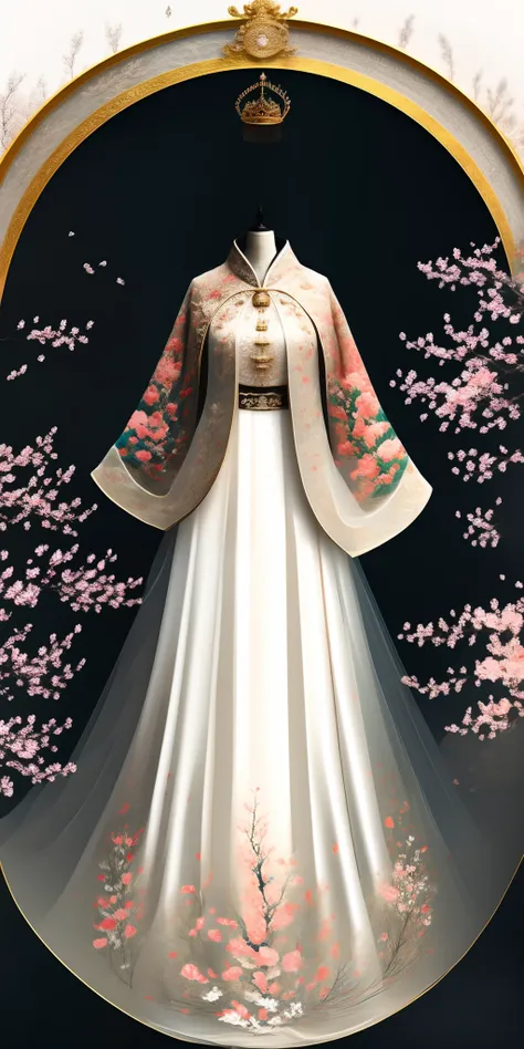 Wedding Diamond Ultra HD
1 girl，Full body photo，black color hair，floated hair，Hazy beauty，Extremely beautiful facial features，White embroidered dress，with a crown on her head，The hand dragged the chin，perfect hand，White flowers，（springtime， rainy days， ter...