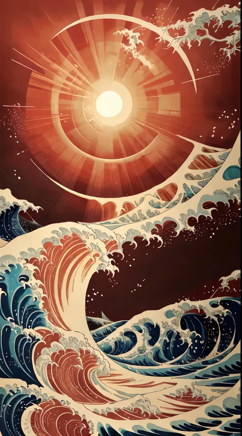 greatwave red sun