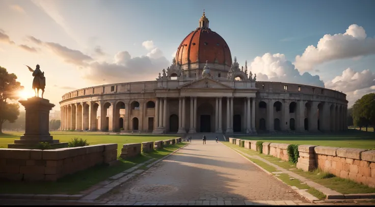 roma templo, scenecy, fundo desfocado (obra-prima) (8k high resolution) (melhor qualidade) (Ultra Definition) (Ultra realista)(Foto RAW) (Foto realista) (bright illumination)