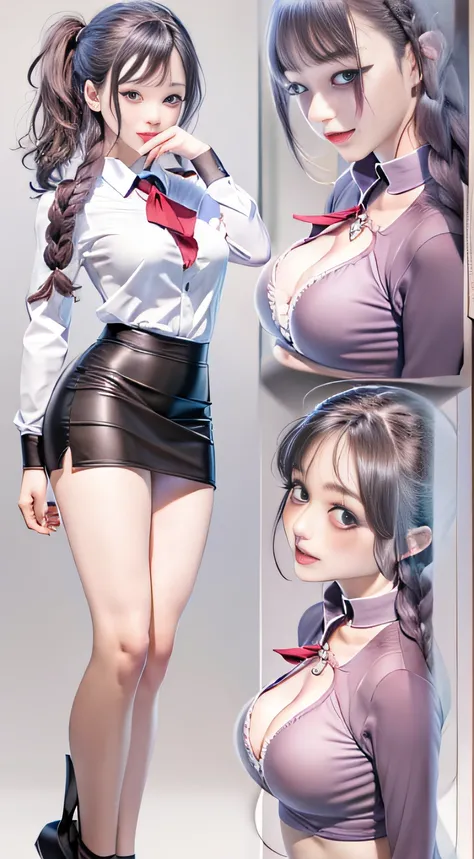 ((Masterpiece)),((Best quality)),Ultra-detailed,illustratio,Explicit,Beautiful body,Beautiful nose,Beautiful character design,Perfect eyes,Perfect face,the wallpaper,超高分辨率,4K,Photography,(Beautiful,Large breasts:1.5),(Beautiful face:1.2),Beautiful legs,Per...