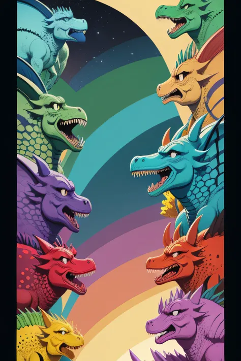 capa de livro de colorir de dinossauro, poucos detalhes , colorida