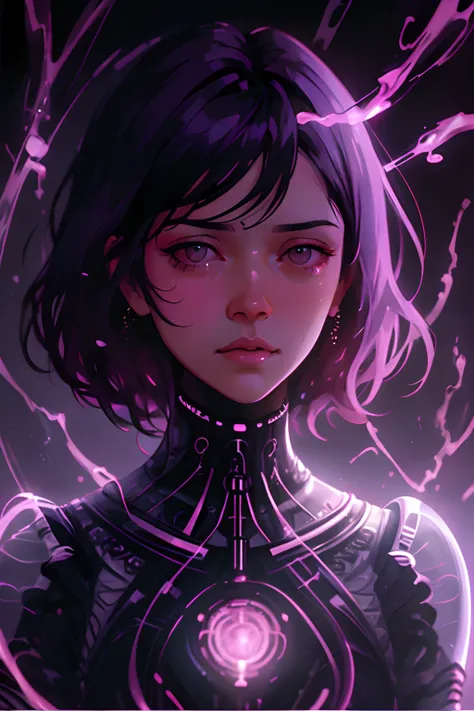 rosa brilhante, impressionante retrato colorido intrincado, epic character composition, por ilya kuvshinov, alessio albi, nina m...