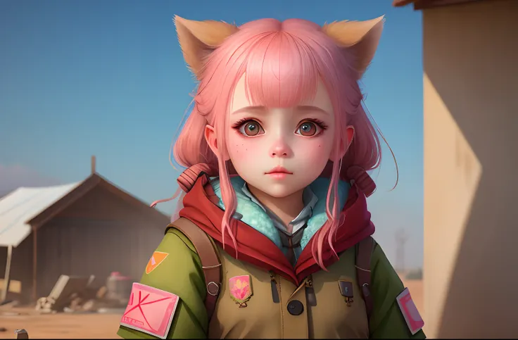 Irtysh Girl Sweet Kawaii, concept art, 4k