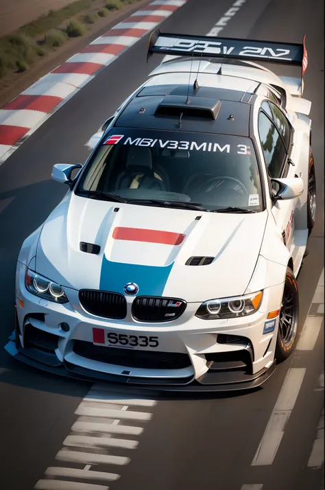 BMW M3 GTR, Corrida, drift