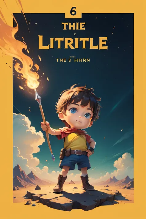 The Little Hero illustration for 6-year-olds