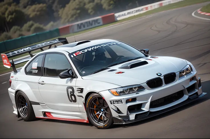 BMW M3 GTR |, corrida, deriva