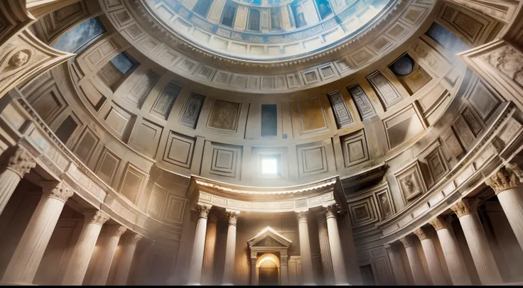 Greek Pantheon, scenecy, fundo desfocado (obra-prima) (8k high resolution) (melhor qualidade) (Ultra Definition) (Ultra realista)(Foto RAW) (Foto realista) (bright illumination)