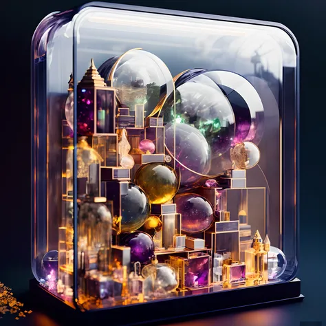 knollingcase (magical gems :1.2), knollingcase, display case, (labelled:1.2), overlays, oled display, (annotated:1.2), (annotations:1.2), technical, knolling, (diagram:1.2),technical drawing, dramatic lighting, octane, micro detail, glow, dof, reflections,...