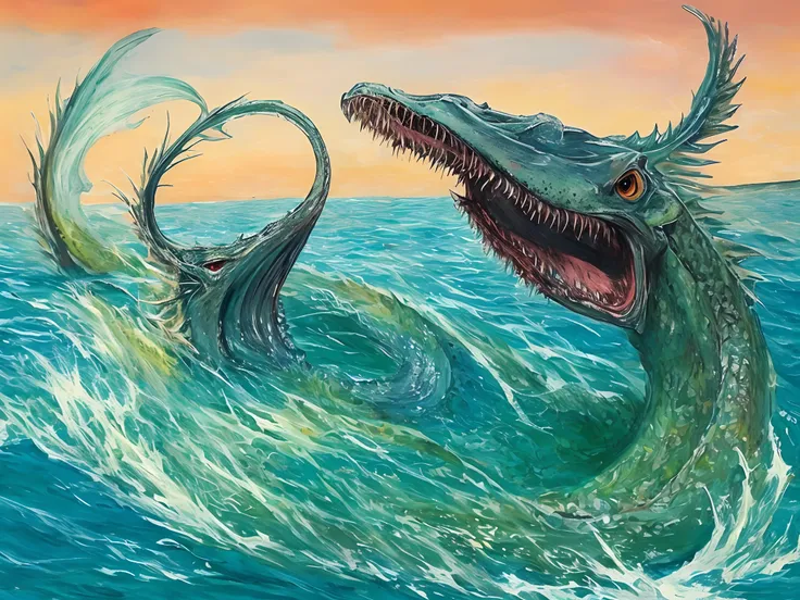 Sea monster beauty