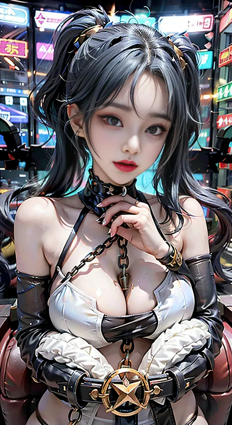 Sexy White Skin Azure Lane Waifu，sixpack abs，Tied to a torture chair，Torture machine，chain，Trapped，in a basement，Hostaged，Nipple torture，Electric chair，Sadness and crying，dreds，urinate on your own，Kidnapped，Tight(White transparent ultra small bukini，See-th...