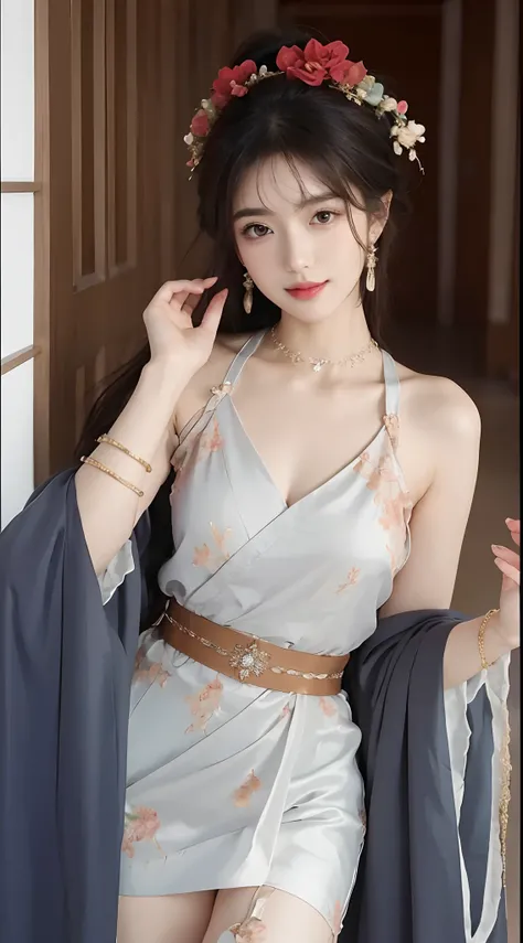 Masterpiece, best picture quality, high quality, beautiful woman, Japanese, popular Korean makeup, detailed, swollen eyes, detailed eyes, detailed skin, beautiful skin, ultra high resolution, (reality: 1.4),very beautiful, slightly younger face, beautiful ...