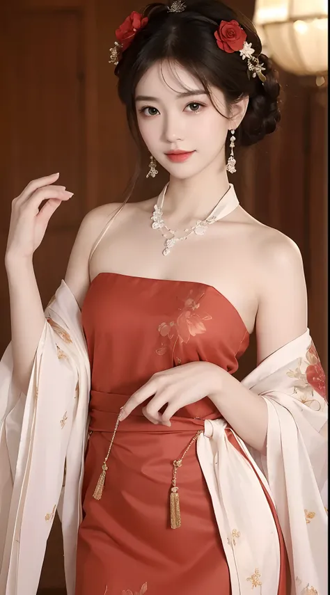 Masterpiece, best picture quality, high quality, beautiful woman, Japanese, popular Korean makeup, detailed, swollen eyes, detailed eyes, detailed skin, beautiful skin, ultra high resolution, (reality: 1.4),very beautiful, slightly younger face, beautiful ...